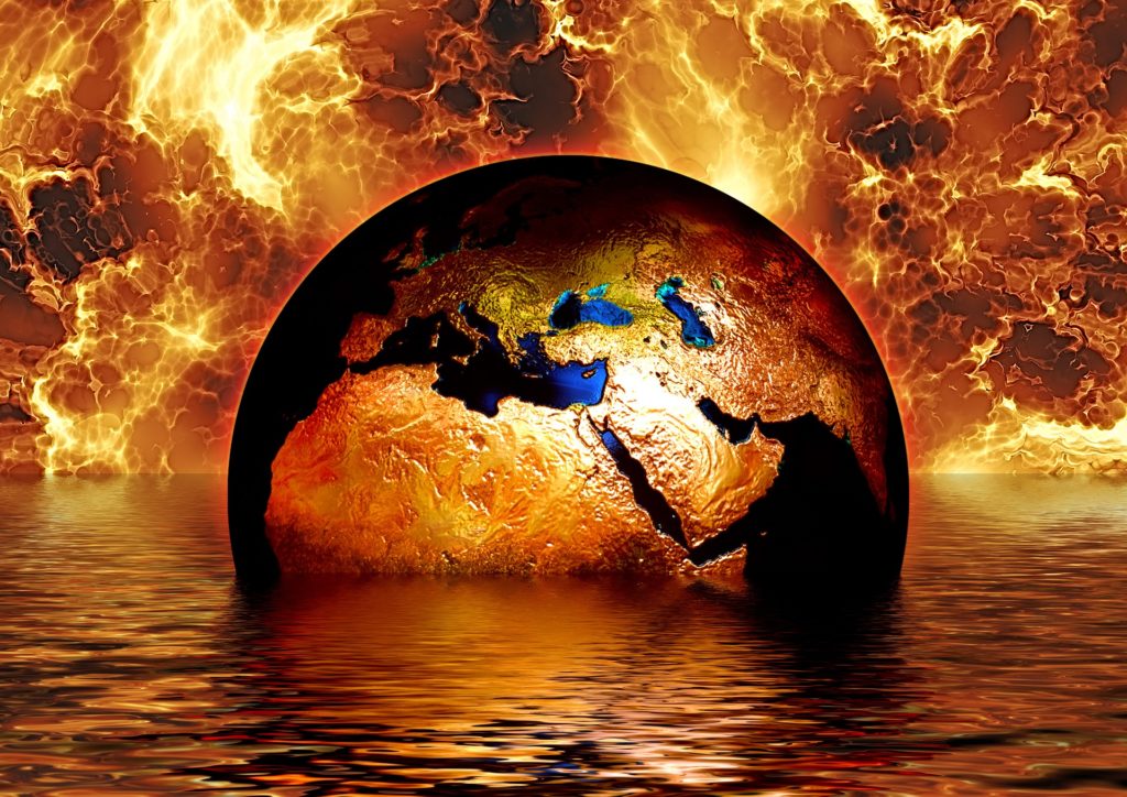 earth in fire and water