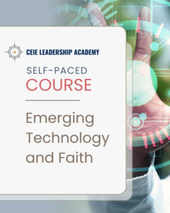 Emerging Technology and Faith